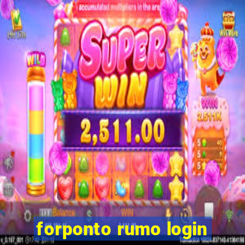 forponto rumo login