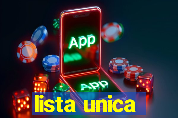 lista unica