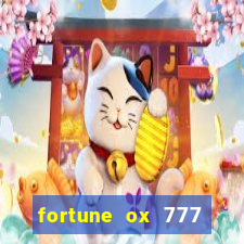 fortune ox 777 fortuna 77