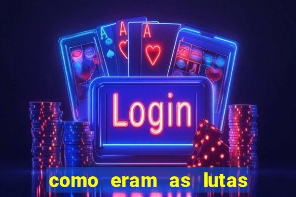 como eram as lutas entre os gladiadores