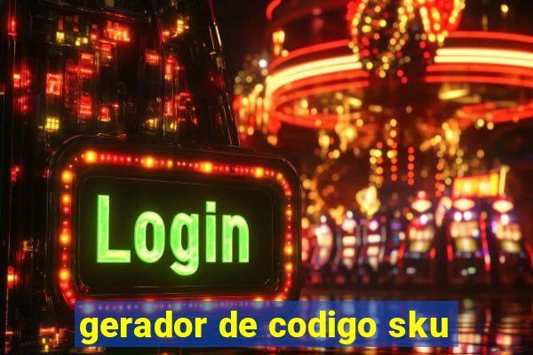 gerador de codigo sku