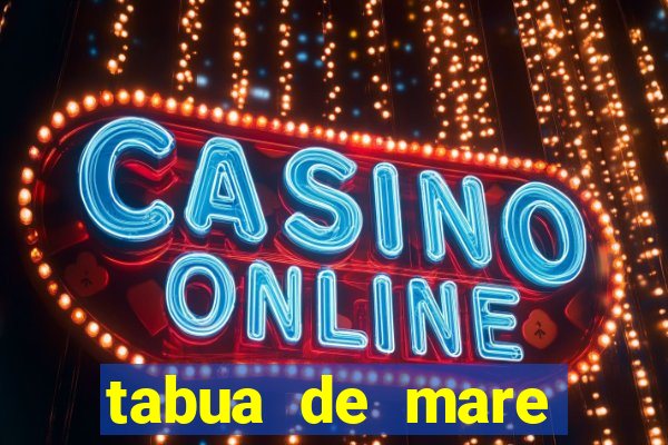 tabua de mare conde pb