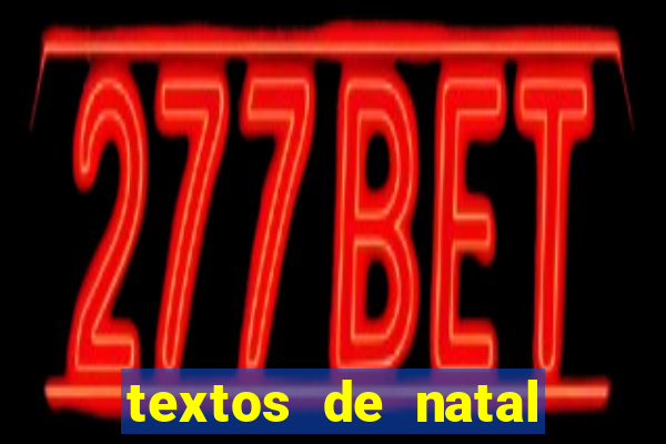 textos de natal para imprimir