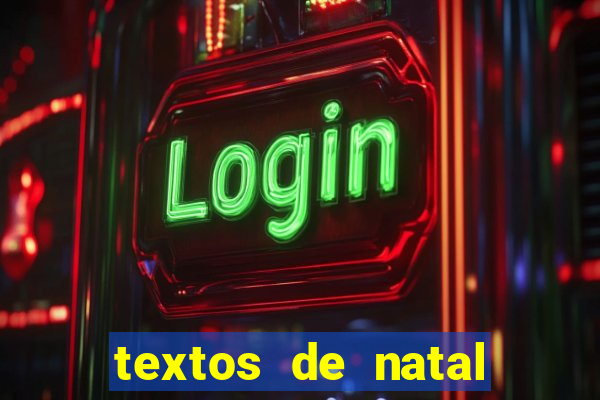 textos de natal para imprimir