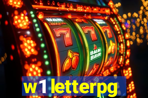 w1 letterpg