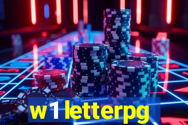 w1 letterpg