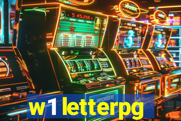 w1 letterpg