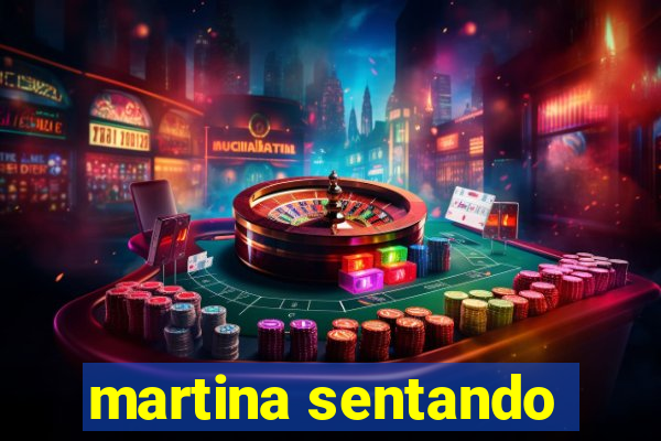 martina sentando