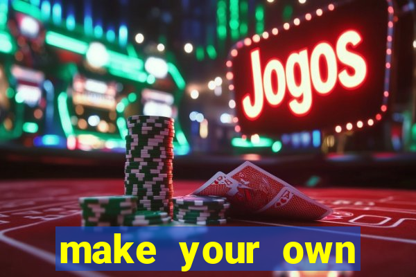 make your own bingo app