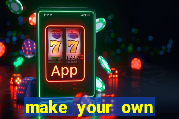 make your own bingo app