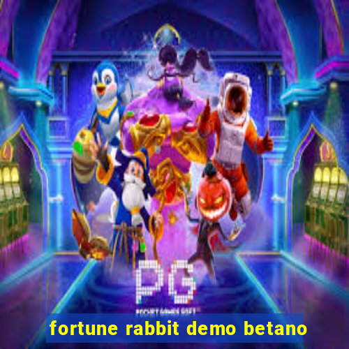 fortune rabbit demo betano