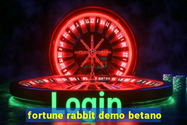 fortune rabbit demo betano