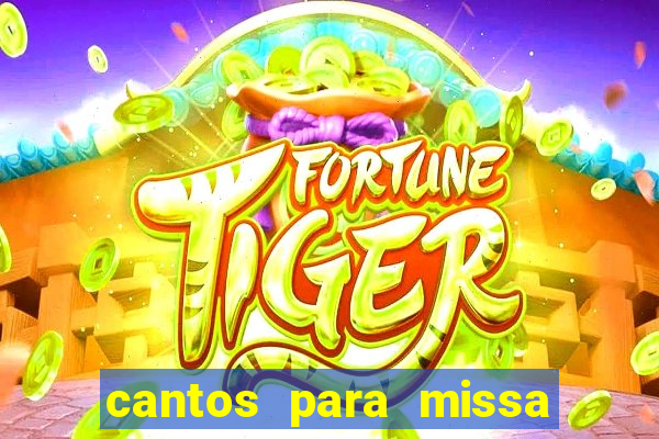 cantos para missa de santa terezinha