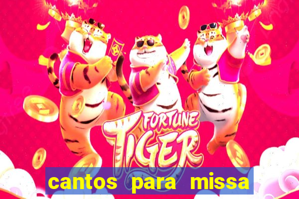 cantos para missa de santa terezinha