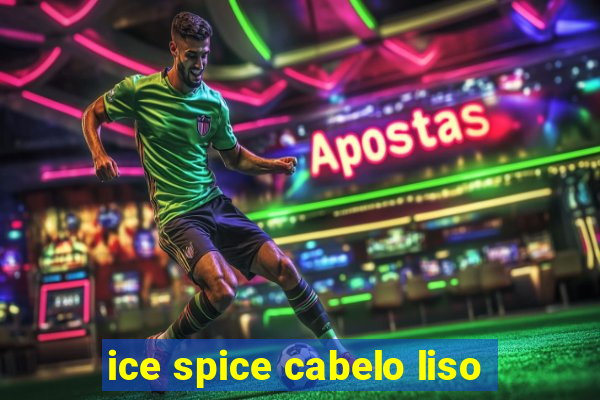ice spice cabelo liso