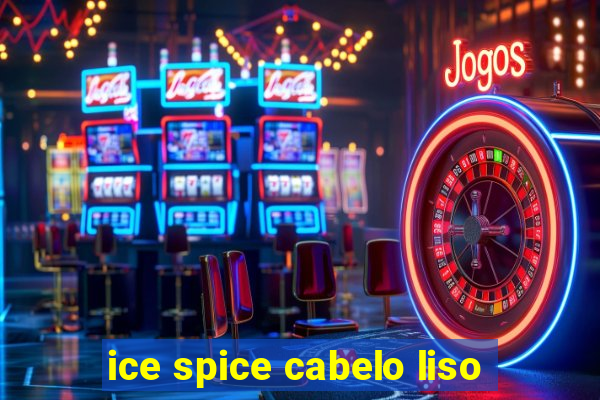 ice spice cabelo liso