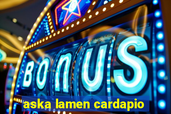 aska lamen cardapio