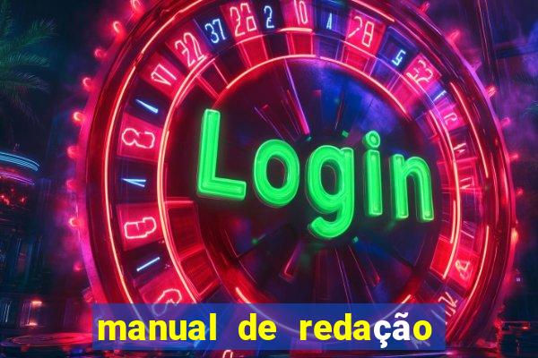 manual de redação folha de são paulo pdf