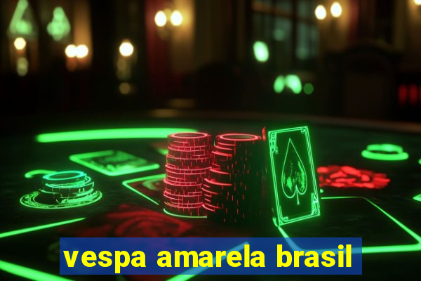 vespa amarela brasil