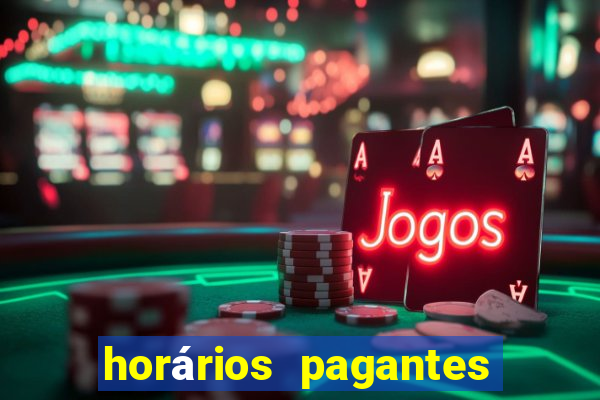 horários pagantes fortune tiger madrugada