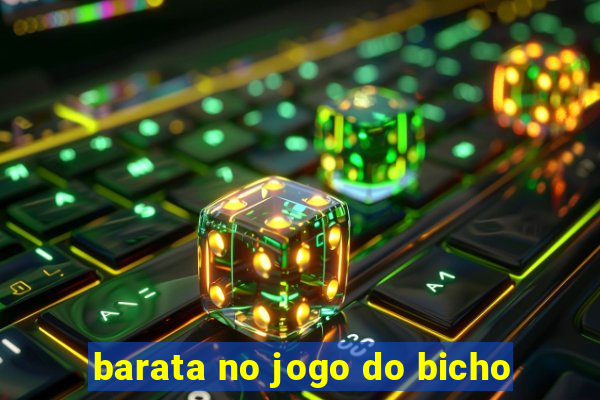barata no jogo do bicho