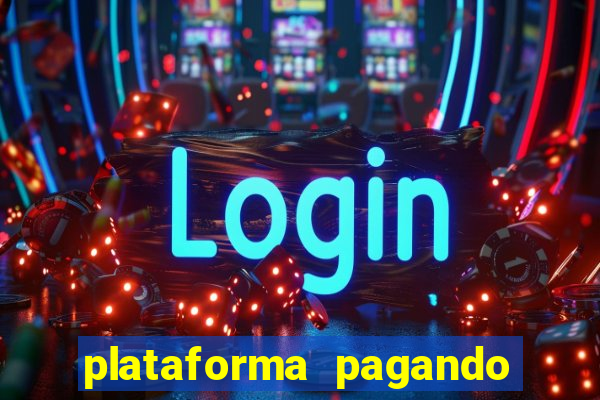 plataforma pagando no cadastro