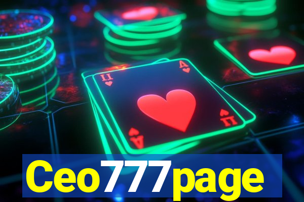 Ceo777page