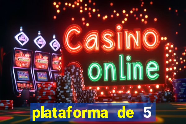 plataforma de 5 reais jogo do tigre