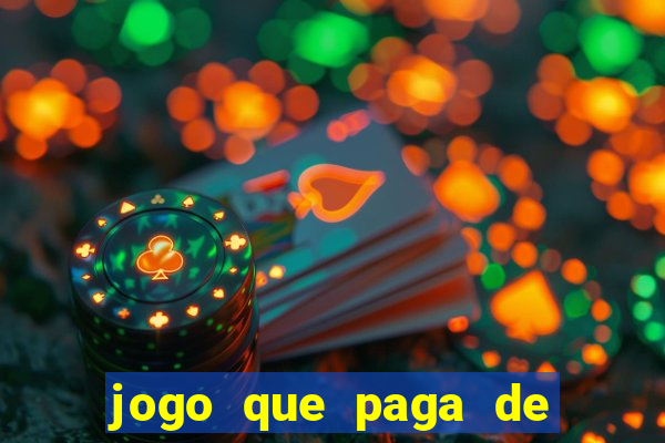 jogo que paga de verdade no pix