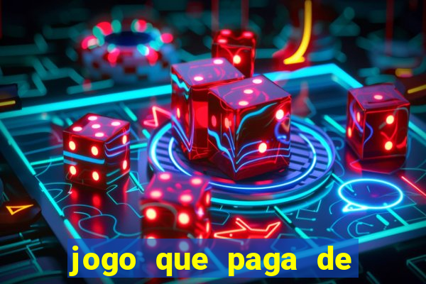 jogo que paga de verdade no pix