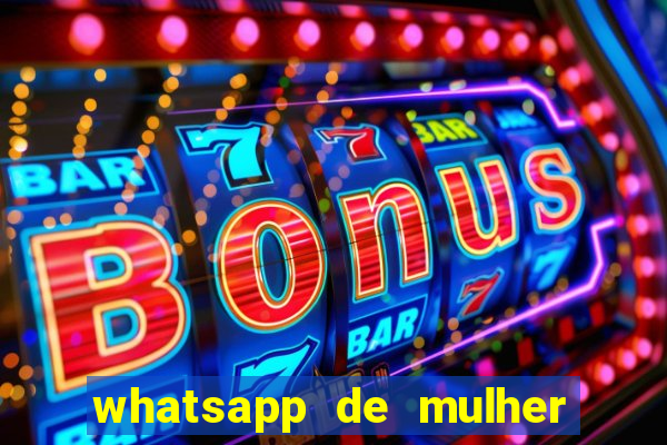 whatsapp de mulher de programa