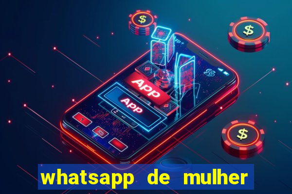 whatsapp de mulher de programa