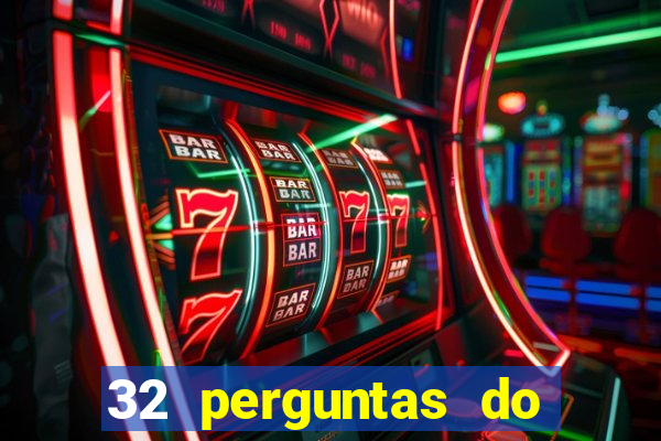 32 perguntas do livro do destino