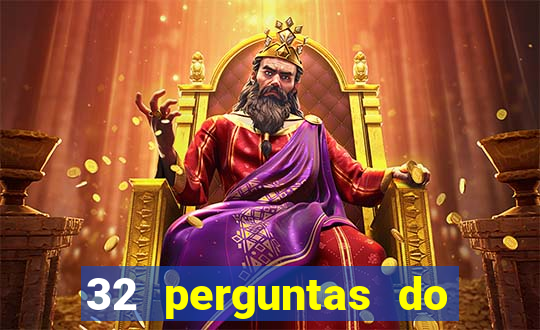 32 perguntas do livro do destino