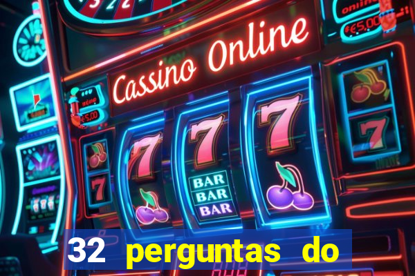 32 perguntas do livro do destino
