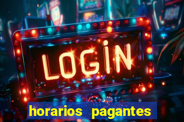 horarios pagantes fortune tiger vai de bet