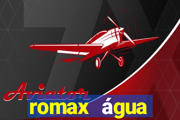 romax água sanitária agua sanitaria romax pronto fispq