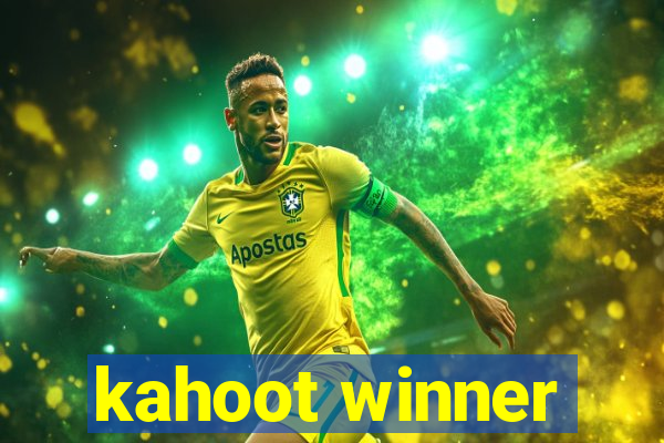 kahoot winner