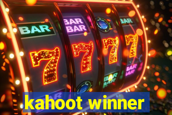 kahoot winner