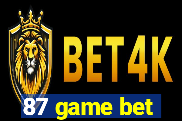 87 game bet