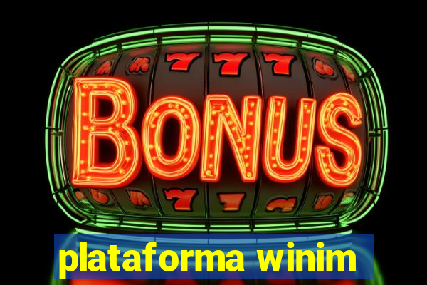 plataforma winim
