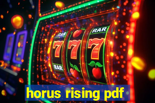 horus rising pdf