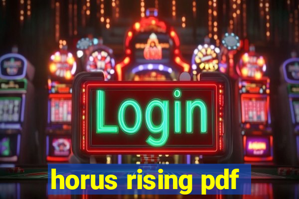 horus rising pdf