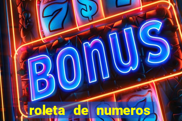 roleta de numeros 1 a 100