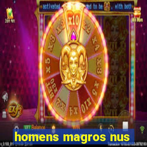 homens magros nus