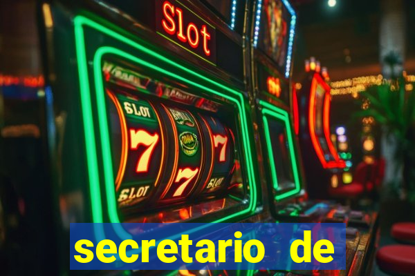 secretario de esporte salario