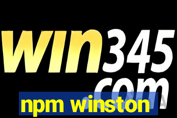 npm winston