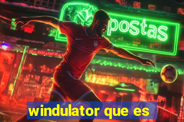 windulator que es