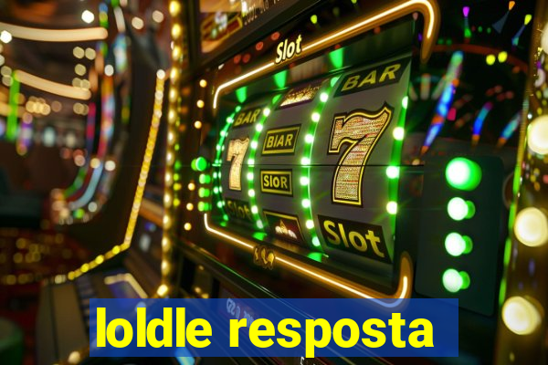 loldle resposta