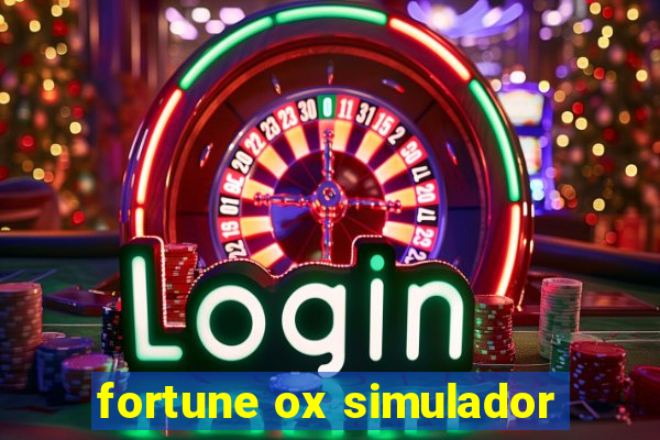 fortune ox simulador